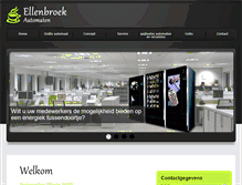 Tablet Screenshot of ellenbroekautomaten.nl